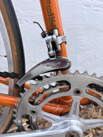 Used Geoffrey Butler Vintage 1970s Touring Bicycle 1970 Road & Gravel, Orange — image 8 of 23
