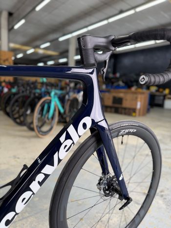 Used Cervélo Caledonia-5 Red ETap Carbon 2021 Road & Gravel, Blue — image 8 of 27