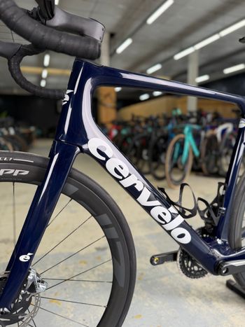 Used Cervélo Caledonia-5 Red ETap Carbon 2021 Road & Gravel, Blue — image 21 of 27
