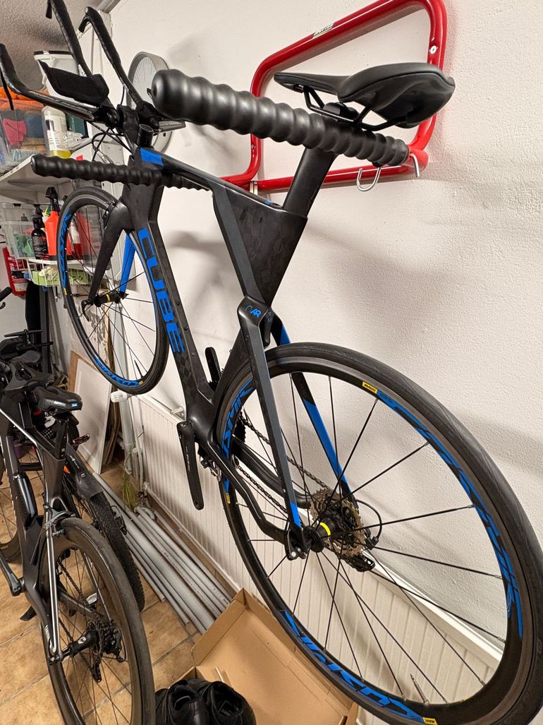 Used CUBE AERIUM Race 2019 2019 Road & Gravel, Blue — image 2 of 6