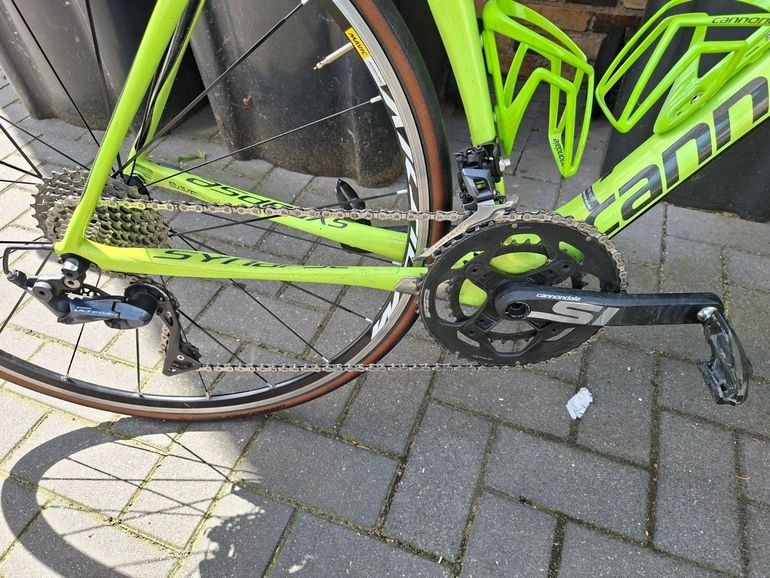 Used Cannondale Synapse Shimano Ultegra 2017 Road & Gravel, Verde — image 3 of 8