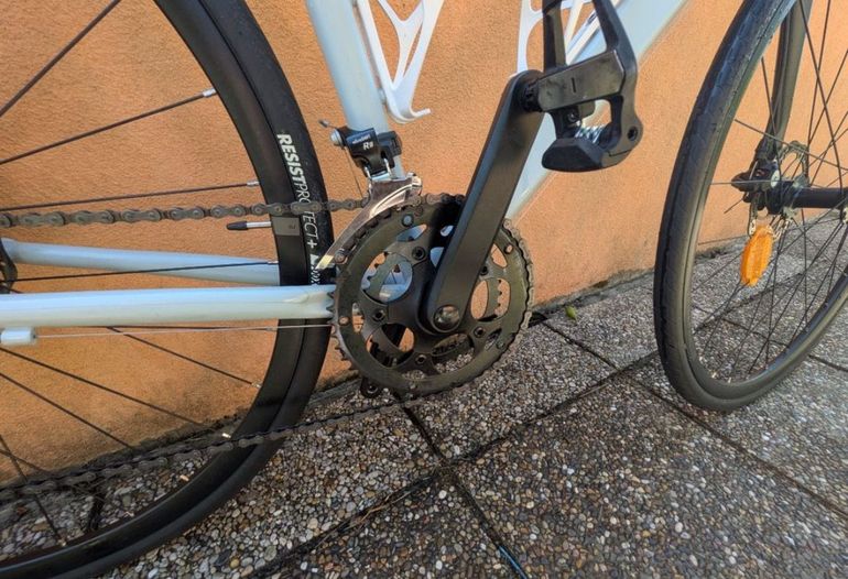 Used TRIBAN Rennrad Radtouren RC120 Scheibenbremsen hellgrau 2025 2025 Road & Gravel, Gris claro — image 7 of 7