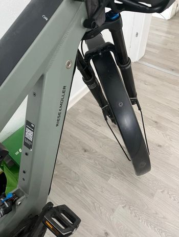 Used Riese & Müller Riese Und Müller Superdelite GT Rohloff 2024 Urban, Gris claro — image 15 of 23