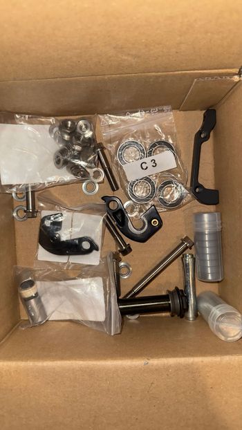 Used Specialized Bighit Frameset 2006 Mountainbike, Hellgrau — image 16 of 17