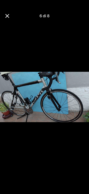 Used Giant Tcr Shimano 105 Di2 2013 Road & Gravel, Light Gray — image 12 of 15