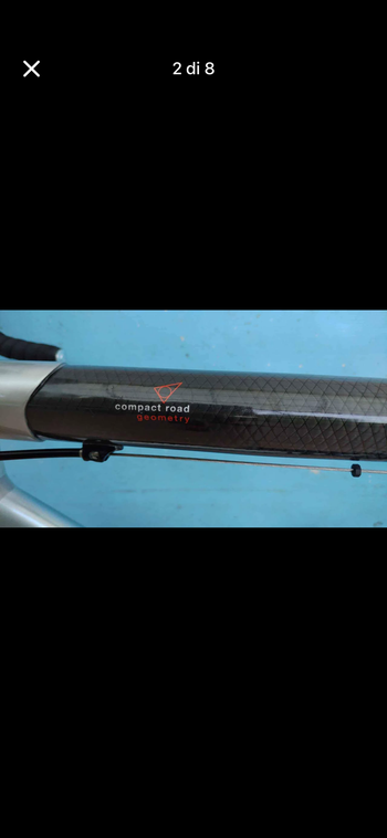 Used Giant Tcr Shimano 105 Di2 2013 Road & Gravel, Grigio chiaro — image 15 of 15