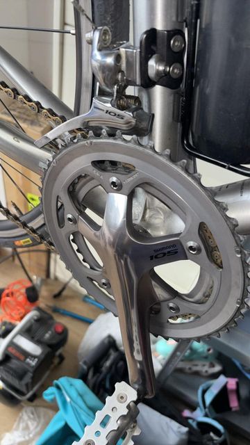 Used Giant Tcr Shimano 105 Di2 2013 Road & Gravel, Light Gray — image 3 of 15