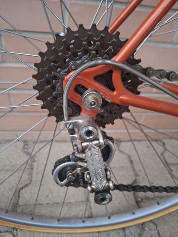Used Legnano Custom Campagnolo Record 1972 Road & Gravel, Orange — image 3 of 6