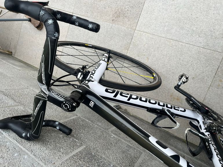 Used Cannondale Superx SRAM Red 2012 Road & Gravel, Blanco — image 6 of 11