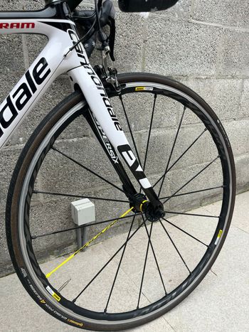 Used Cannondale Superx SRAM Red 2012 Road & Gravel, Blanco — image 4 of 11