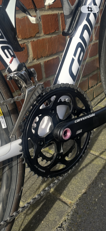 Used Cannondale Superx SRAM Red 2012 Road & Gravel, Blanco — image 7 of 11