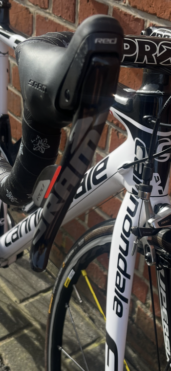 Used Cannondale Superx SRAM Red 2012 Road & Gravel, Blanco — image 10 of 11
