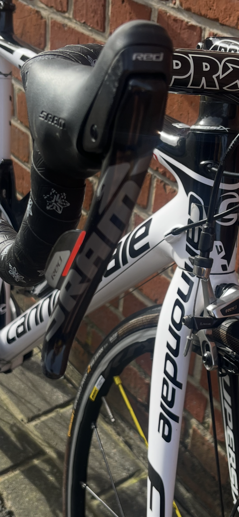 Used Cannondale Superx SRAM Red 2012 Road & Gravel, Blanco — image 10 of 11