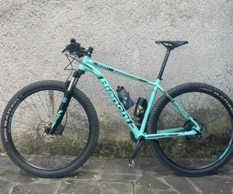 Used Bianchi Grizzly 29.1 2018 2018 Mountainbike, Verde — image 8 of 12