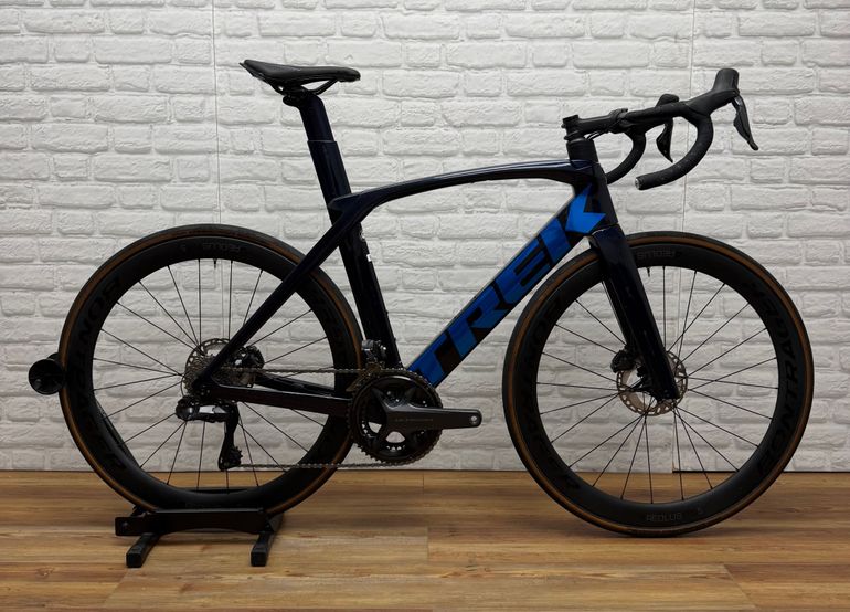 Used Trek Madone SLR 7 2022 2022 Road & Gravel, Blue — image 1 of 6