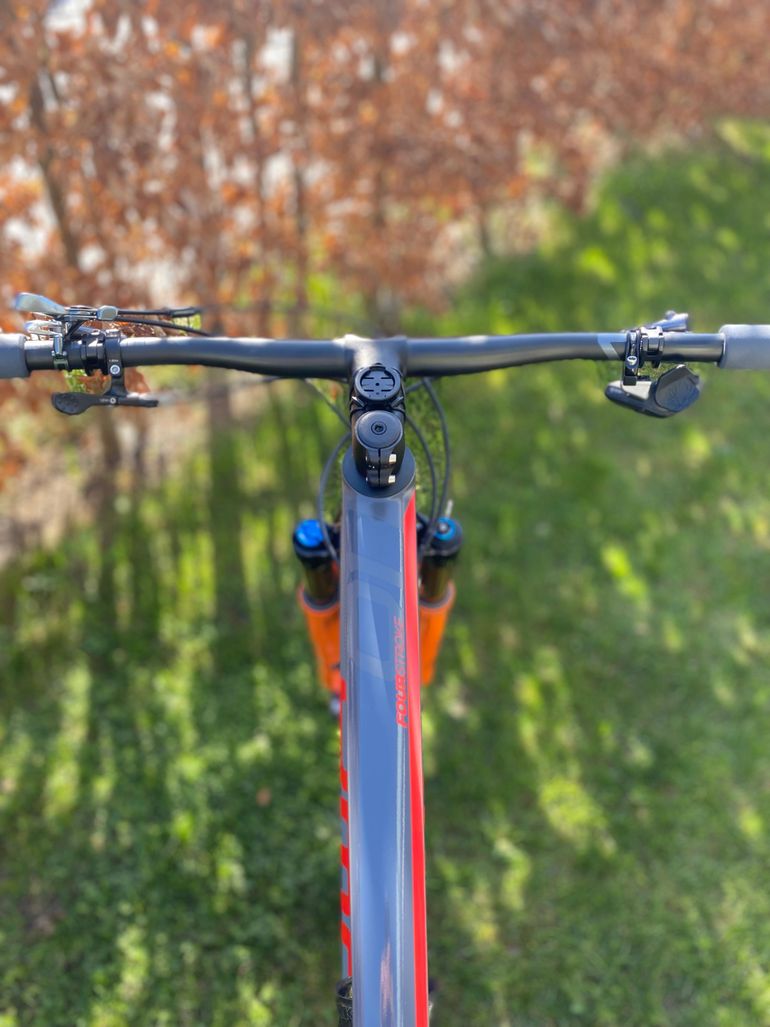 Used BMC Fourstroke SRAM XX1 Eagle AXS 2019 Mountainbike, Light Gray — image 5 of 20
