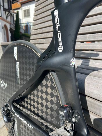 Used Pinarello Pinarello Bolide Rim Brake Shimano Ultegra Di2 Größe 520 2016 Road & Gravel — image 13 of 29