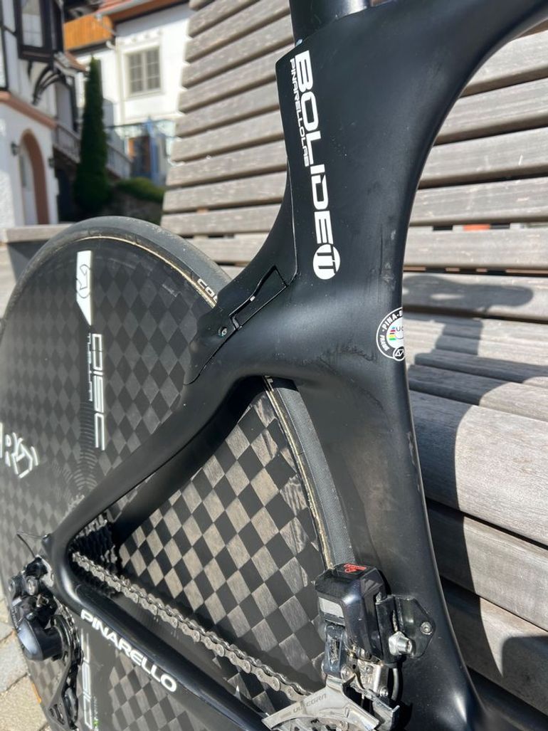 Used Pinarello Pinarello Bolide Rim Brake Shimano Ultegra Di2 Größe 520 2016 Road & Gravel — image 13 of 29