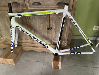 Used Cannondale SuperSix EVO Frameset 2015 Road & Gravel, Weiß — image 9 of 14