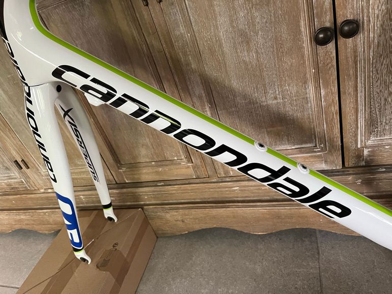 Used Cannondale SuperSix EVO Frameset 2015 Road & Gravel, Weiß — image 13 of 14