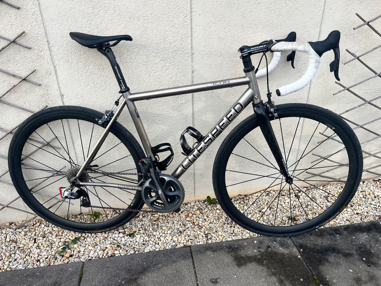 Used Litespeed Litespeed Custom SRAM Red eTap AXS 2019 Road & Gravel, Light Gray — image 2 of 5