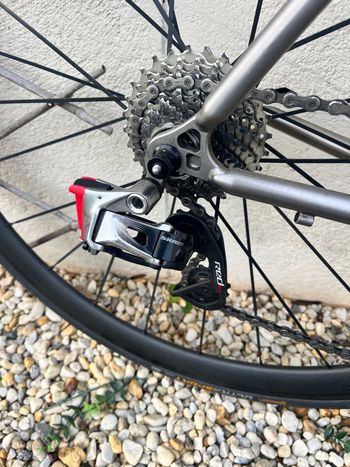 Used Litespeed Litespeed Custom SRAM Red eTap AXS 2019 Road & Gravel, Light Gray — image 4 of 5