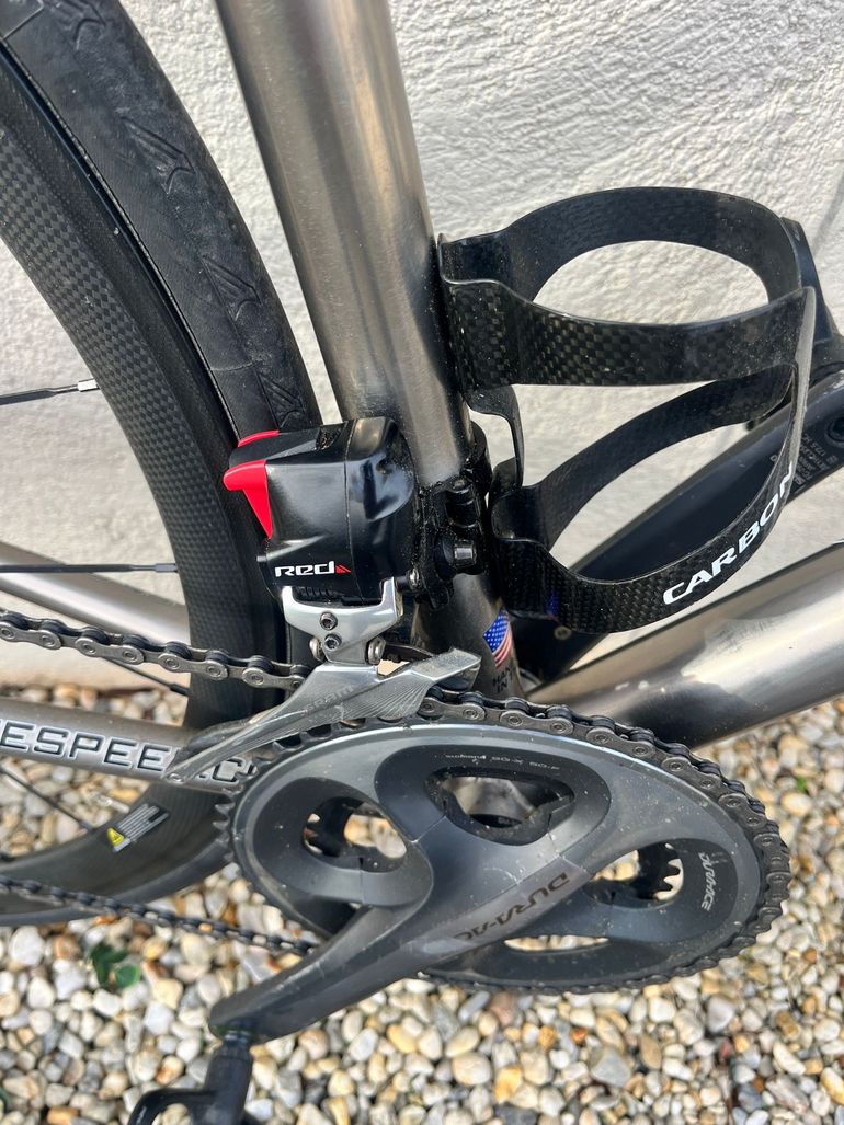 Used Litespeed Litespeed Custom SRAM Red eTap AXS 2019 Road & Gravel, Light Gray — image 3 of 5