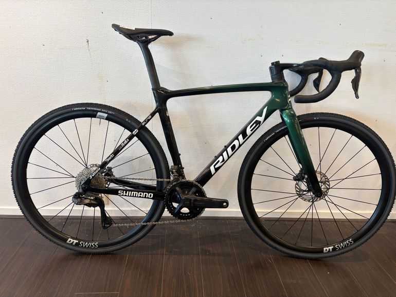 Used Ridley Ridley X-Night RS Carbon Cyclocross Bike, Size S, Ultegra Di2 2x12, DT Swiss Wheels, Very Good Condition 2026 Road & Gravel, Schwarz — image 2 of 9