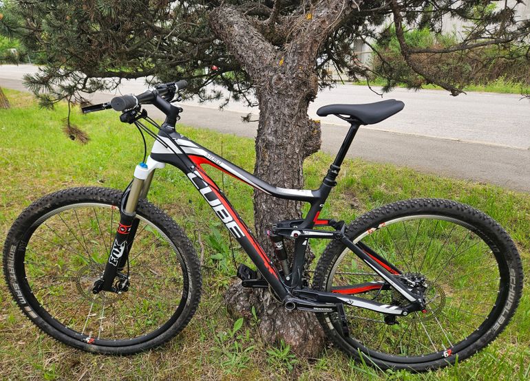 Used CUBE 120 HPC Race 29 2014 2014 Mountainbike, Black — image 1 of 18
