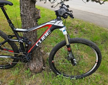 Used CUBE 120 HPC Race 29 2014 2014 Mountainbike, Black — image 10 of 18