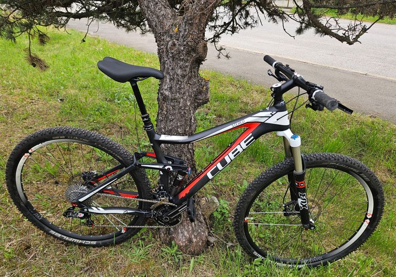 Used CUBE 120 HPC Race 29 2014 2014 Mountainbike, Black — image 7 of 18