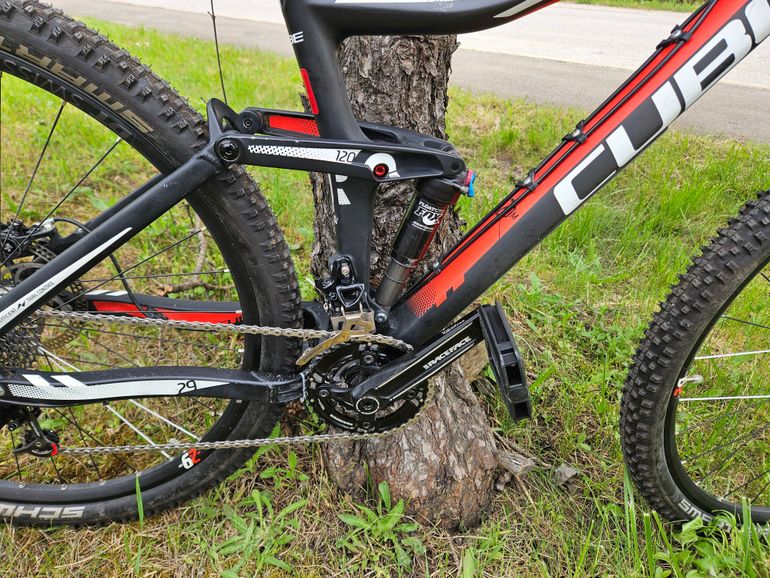 Used CUBE 120 HPC Race 29 2014 2014 Mountainbike, Black — image 8 of 18