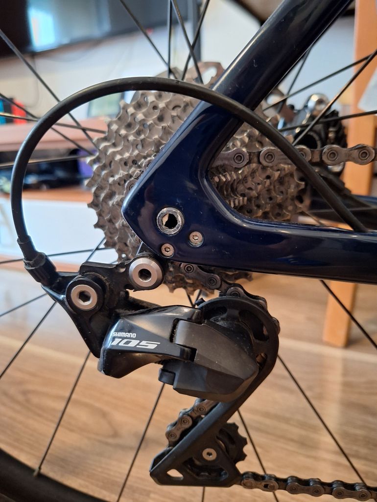 Used Trek Émonda SL 5 2023 2023 Road & Gravel, Blue — image 3 of 8