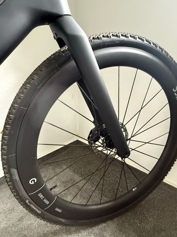 Used Canyon Grail CF SLX 8 AXS 2025 2025 Road & Gravel, Light Gray — image 12 of 16