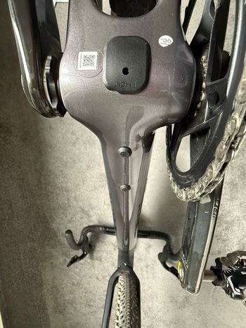 Used Canyon Grail CF SLX 8 AXS 2025 2025 Road & Gravel, Light Gray — image 7 of 16