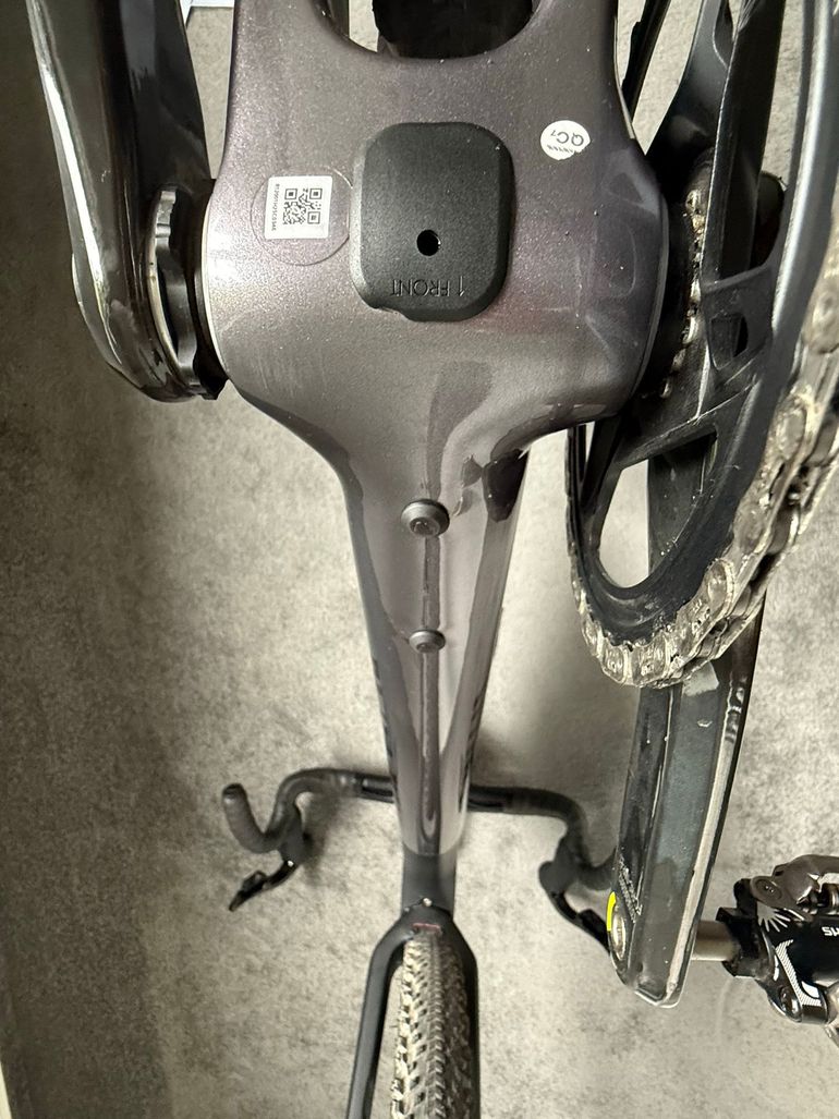Used Canyon Grail CF SLX 8 AXS 2025 2025 Road & Gravel, Light Gray — image 7 of 16