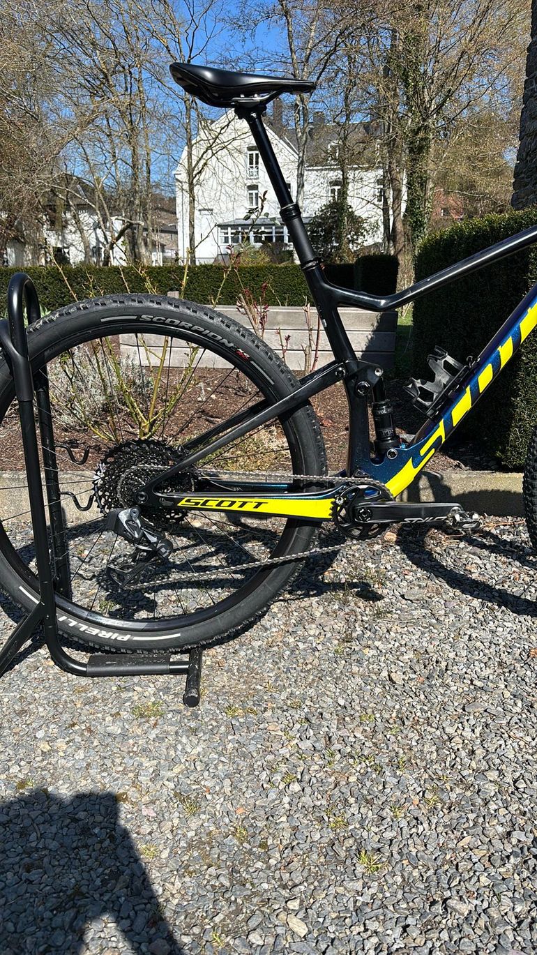 Used Scott Spark RC 900 Team Issue AXS 2021 2021 Mountainbike, Blue, 29 — image 3 of 3