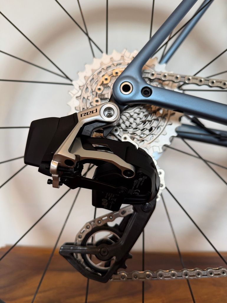 Gebrauchtes Specialized S-Works Aethos LTD – SRAM RED AXS 2025 2025 Road & Gravel, Blau — Bild 9 von 9