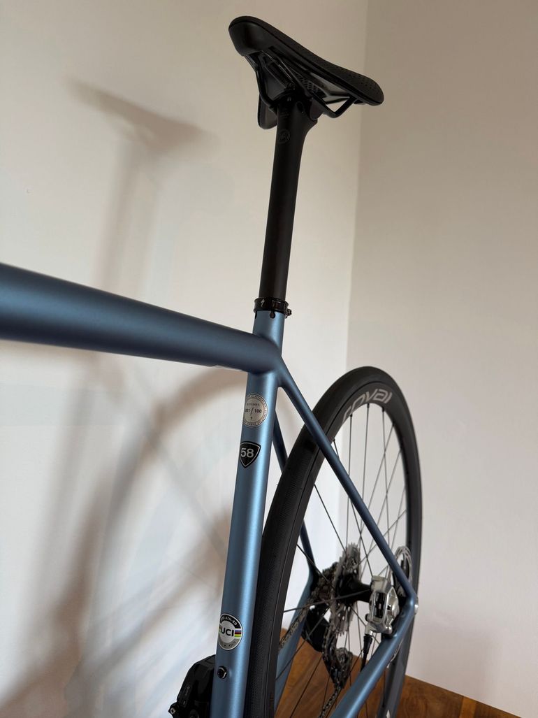 Gebrauchtes Specialized S-Works Aethos LTD – SRAM RED AXS 2025 2025 Road & Gravel, Blau — Bild 6 von 9