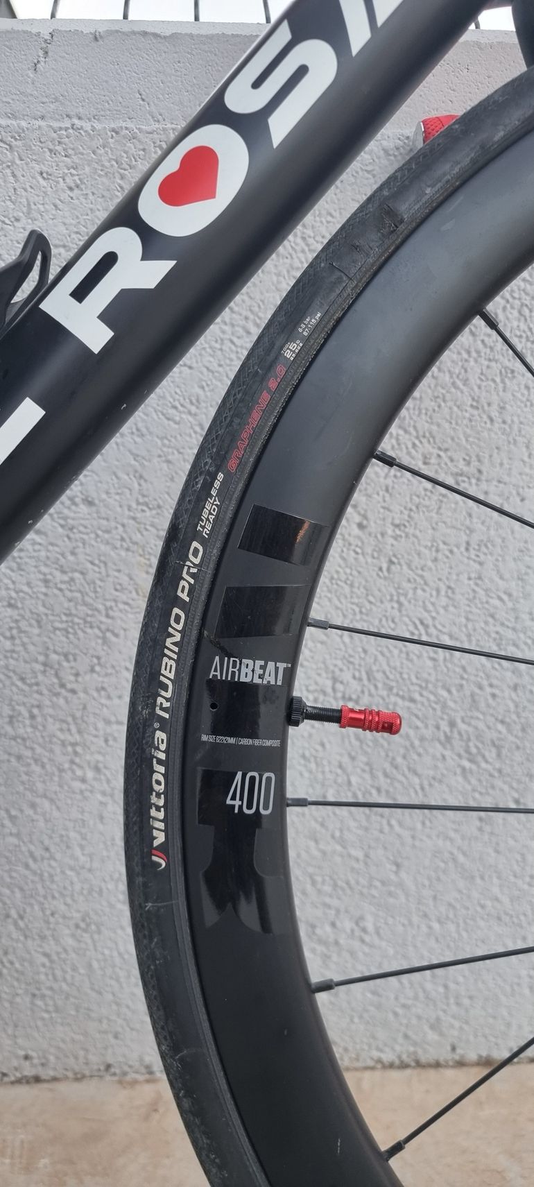 Used De Rosa De Rosa Merak 2022 2022 Road & Gravel, Red — image 8 of 9
