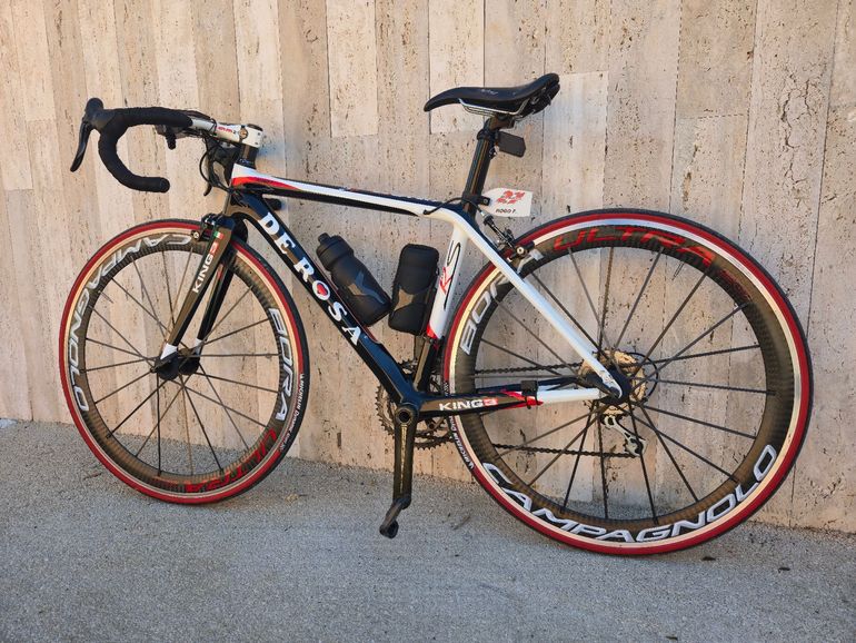 Used De Rosa Campagnolo Record 2011 Road & Gravel, Nero — image 3 of 25