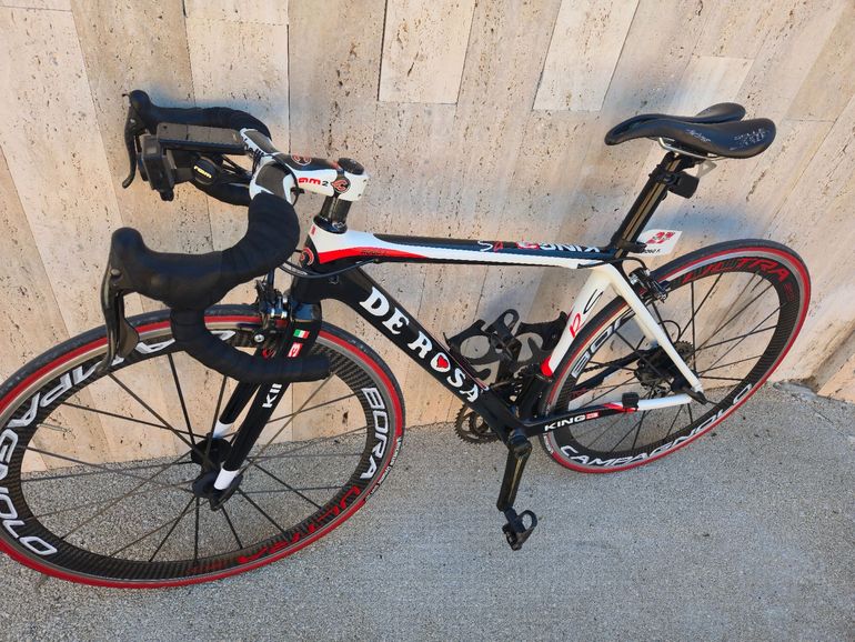 Used De Rosa Campagnolo Record 2011 Road & Gravel, Nero — image 6 of 25