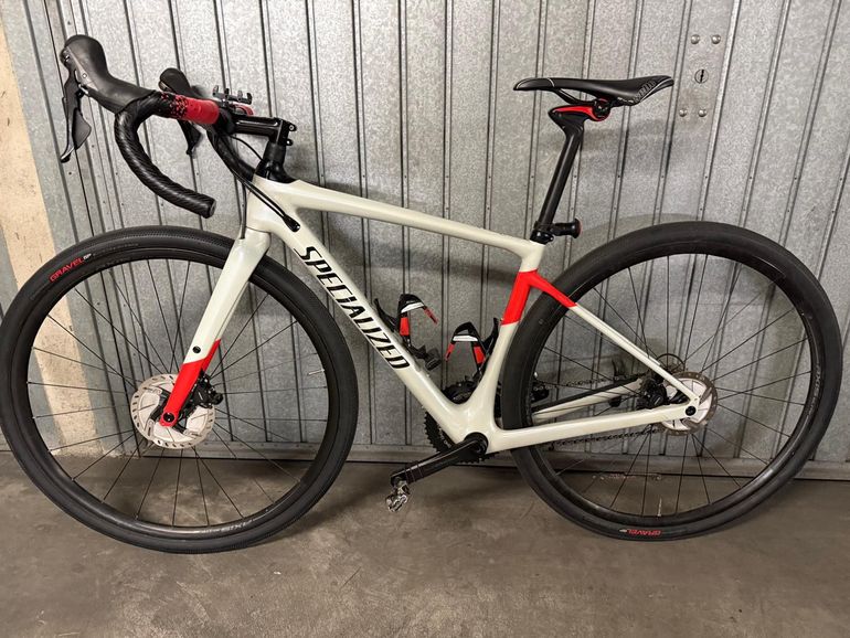 Used Specialized Men's Diverge Comp 2019 2019 Road & Gravel, Bianco — image 2 of 10