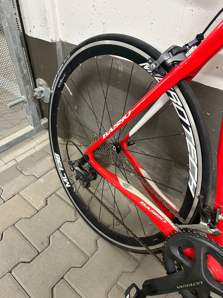 Used Basso Basso Custom Shimano Ultegra 2015 Road & Gravel, Rosso — image 2 of 4