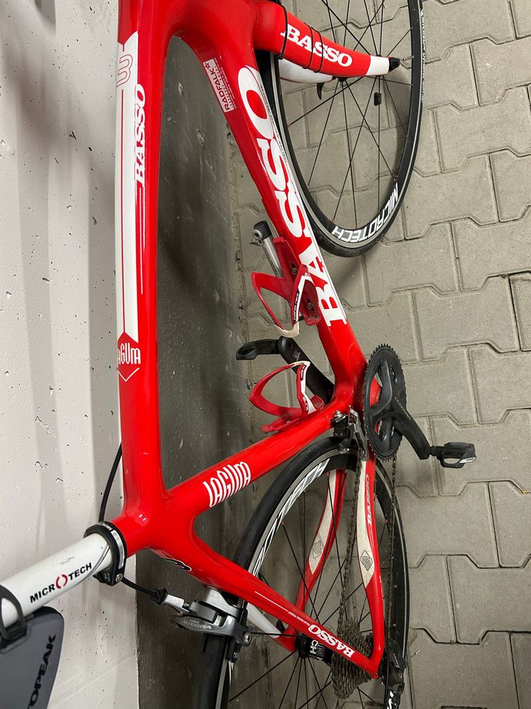 Used Basso Basso Custom Shimano Ultegra 2015 Road & Gravel, Rosso — image 4 of 4