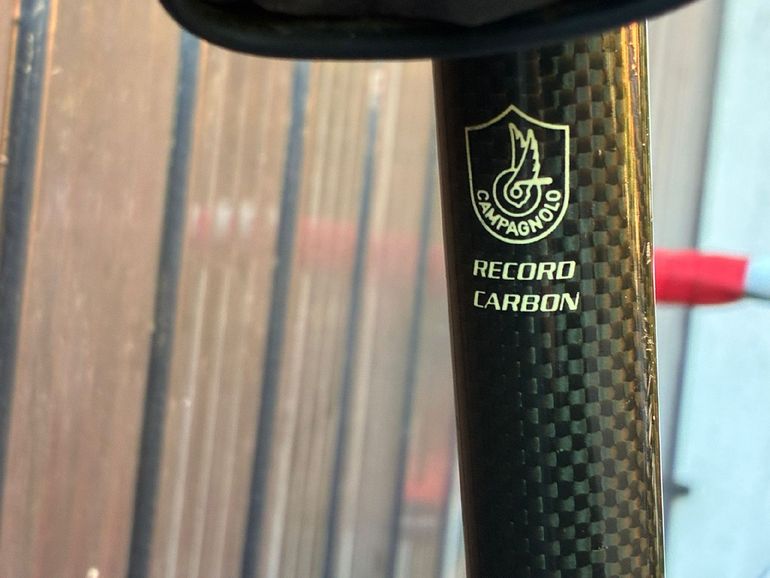 Used rauler Rauler Custom Campagnolo Record 2000 Road & Gravel, Red — image 4 of 4