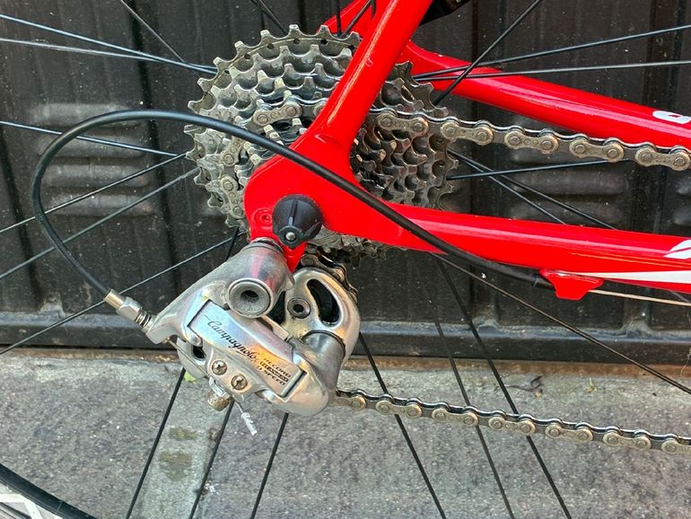 Used rauler Rauler Custom Campagnolo Record 2000 Road & Gravel, Red — image 2 of 4
