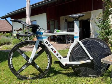 Used De Rosa Custom Shimano Ultegra Di2 2017 Road & Gravel, White — image 2 of 9