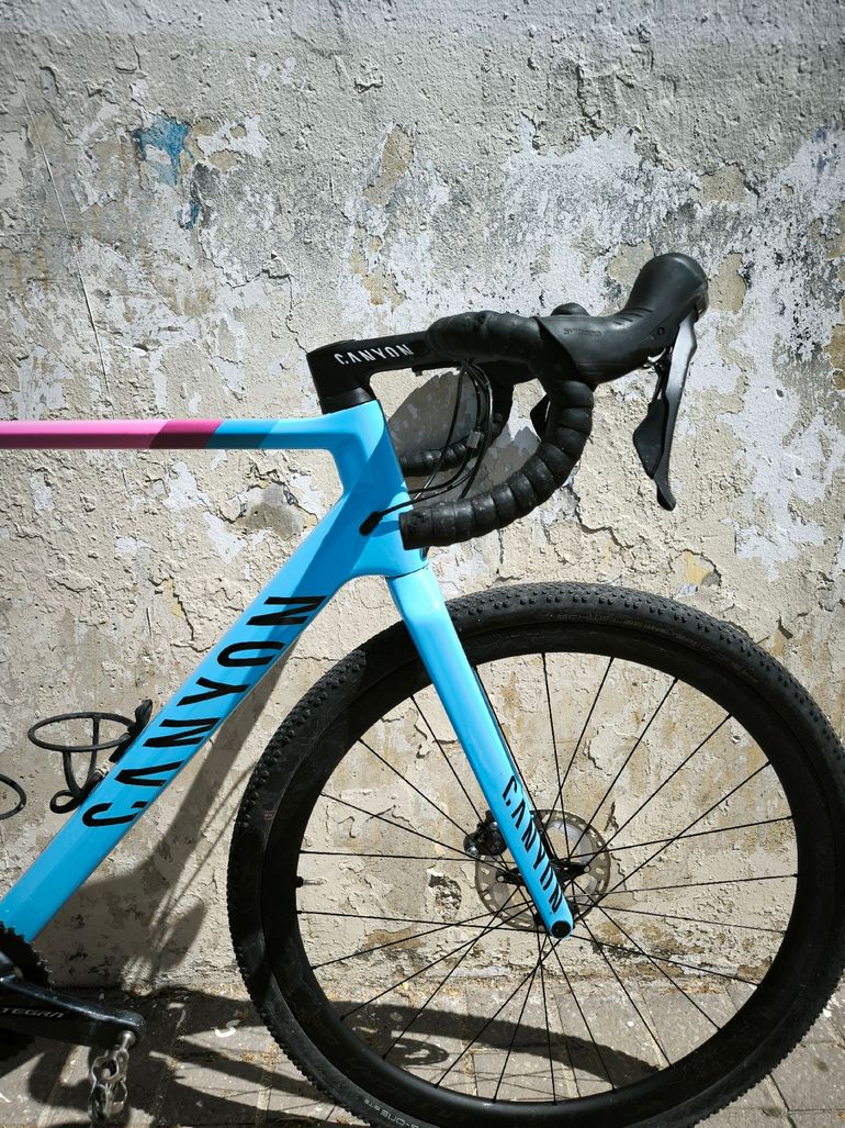 Used Canyon Inflite CF SL 8 2022 Frameset 2022 Road & Gravel, Blue — image 5 of 8