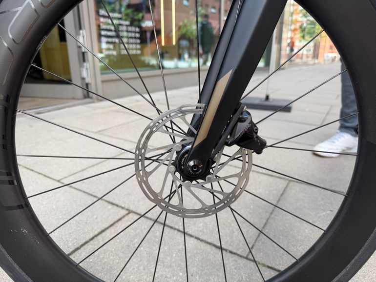 Used Storck Aerfast3 Pro Disc SRAM Rival eTap AXS Quarq 2x12 2024 2024 Road & Gravel, Black — image 5 of 15